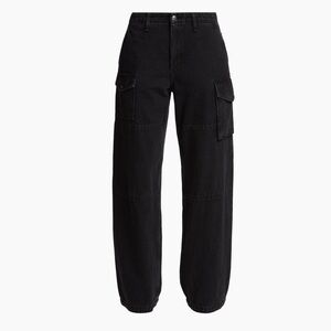 Rag & Bone Featherweight Nora Mid-Rise Cargo Jean size 27